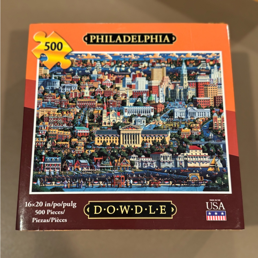 Dowdle Philadelphia 500-Piece Puzzle